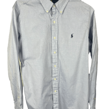 Chemise Ralph Lauren manches longues gris