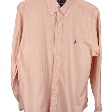 Chemise Ralph Lauren manches longues orange